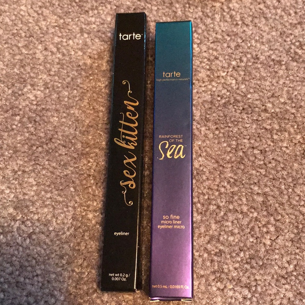 Tarte Eyeliners, both are really good!